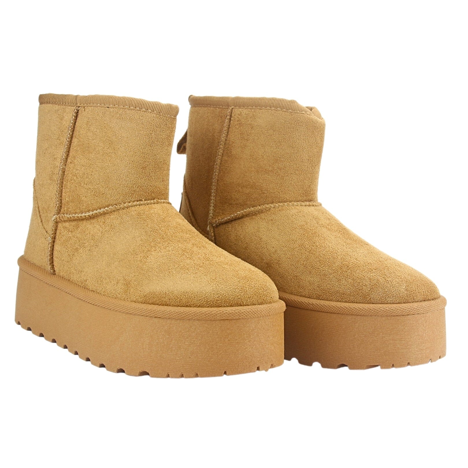 BOTIN CHALADA MUJER COMFORT PINGUIH-2 COLOR TOSTADO - 4