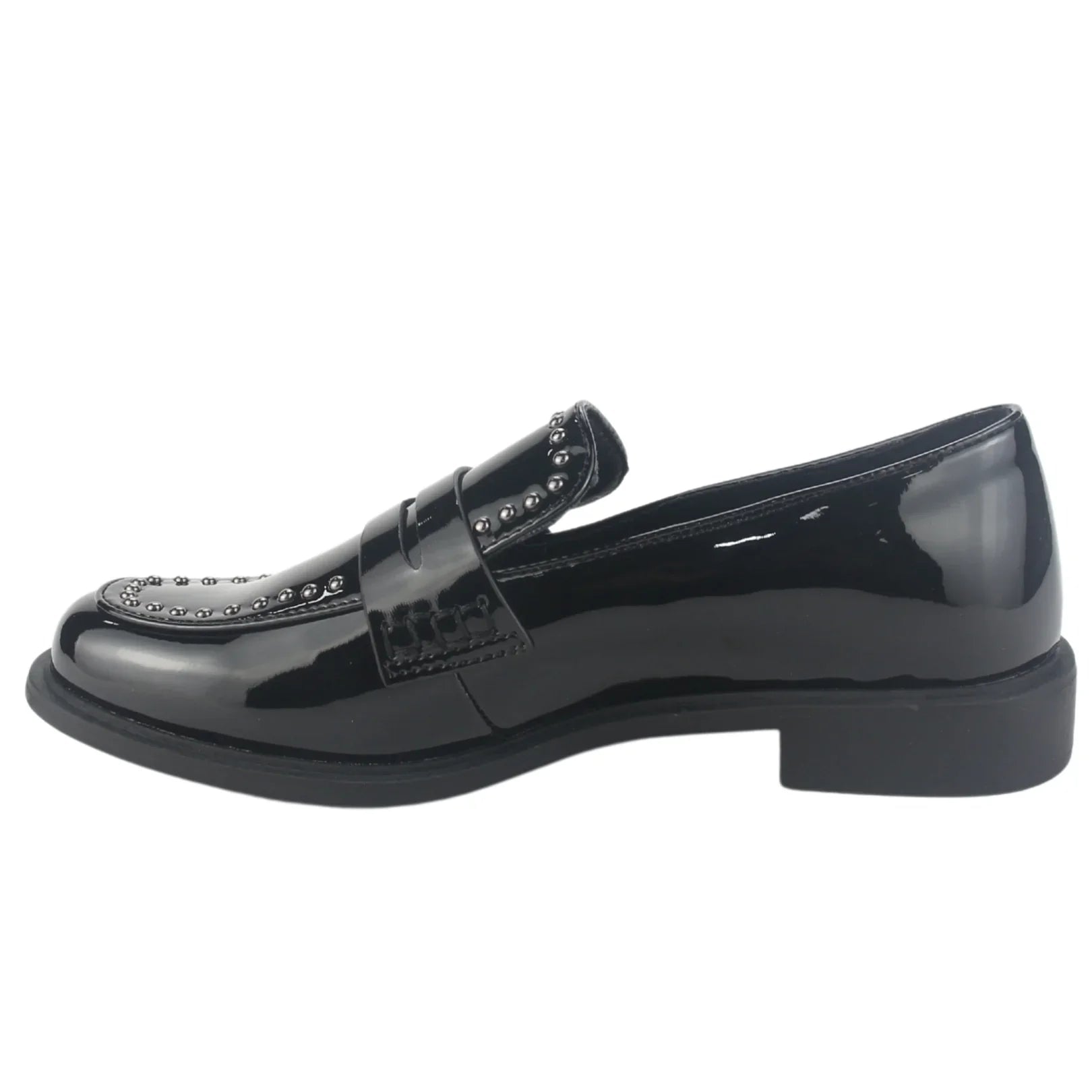 MOCASIN CHALADA MUJER MOCCA-1 V NEGRO CASUAL - 2