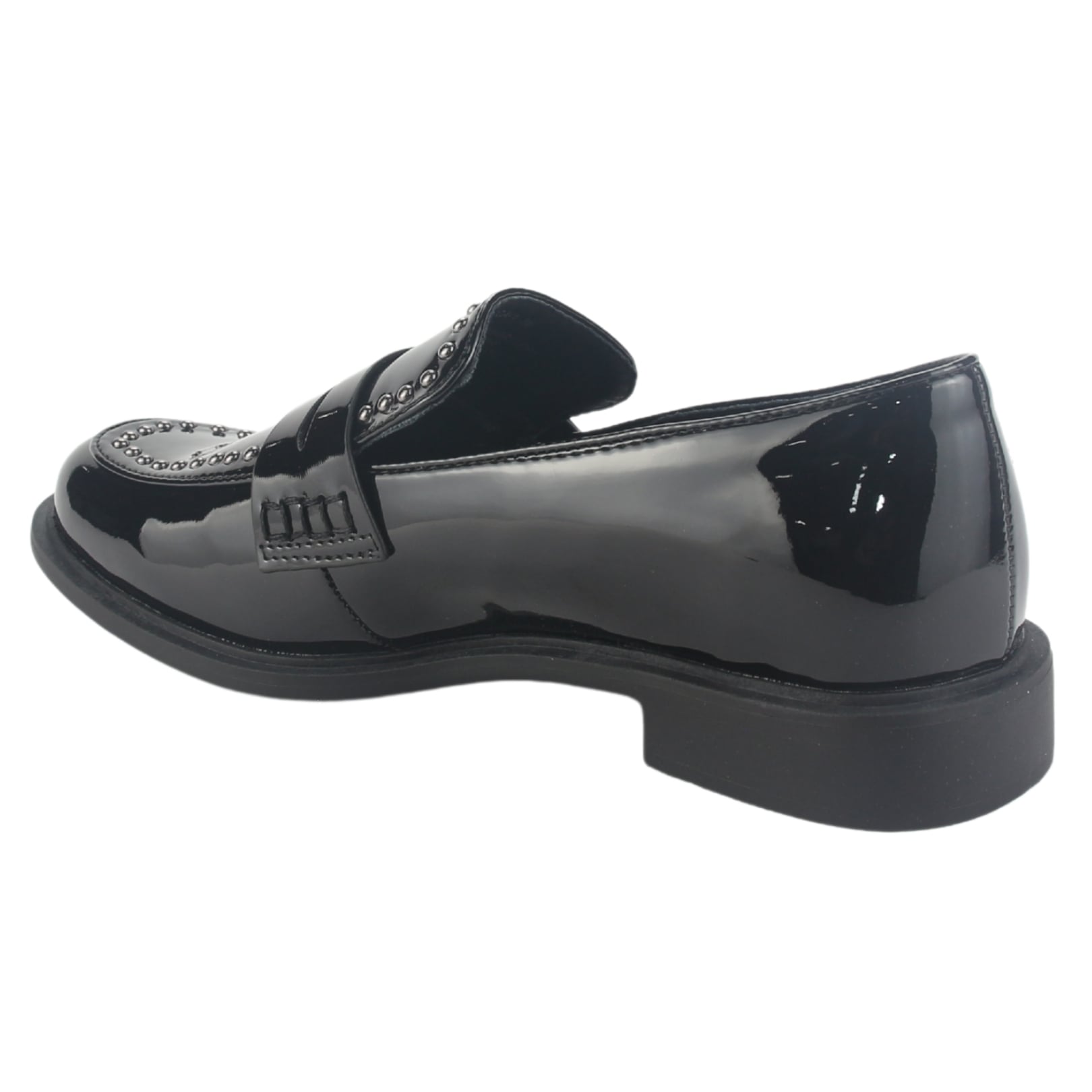 MOCASIN CHALADA MUJER MOCCA-1 V NEGRO CASUAL - 4