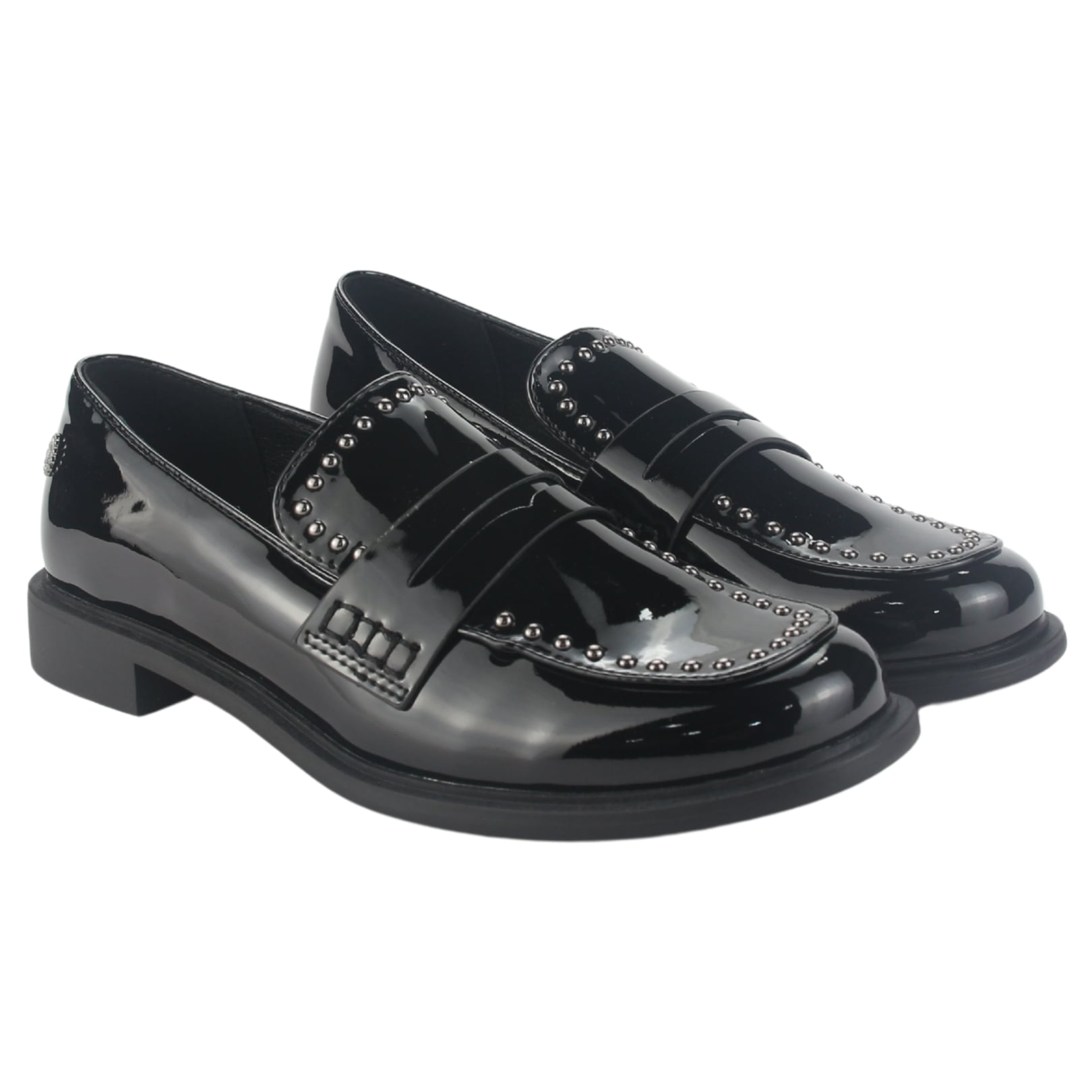 MOCASIN CHALADA MUJER MOCCA-1 V NEGRO CASUAL - 5