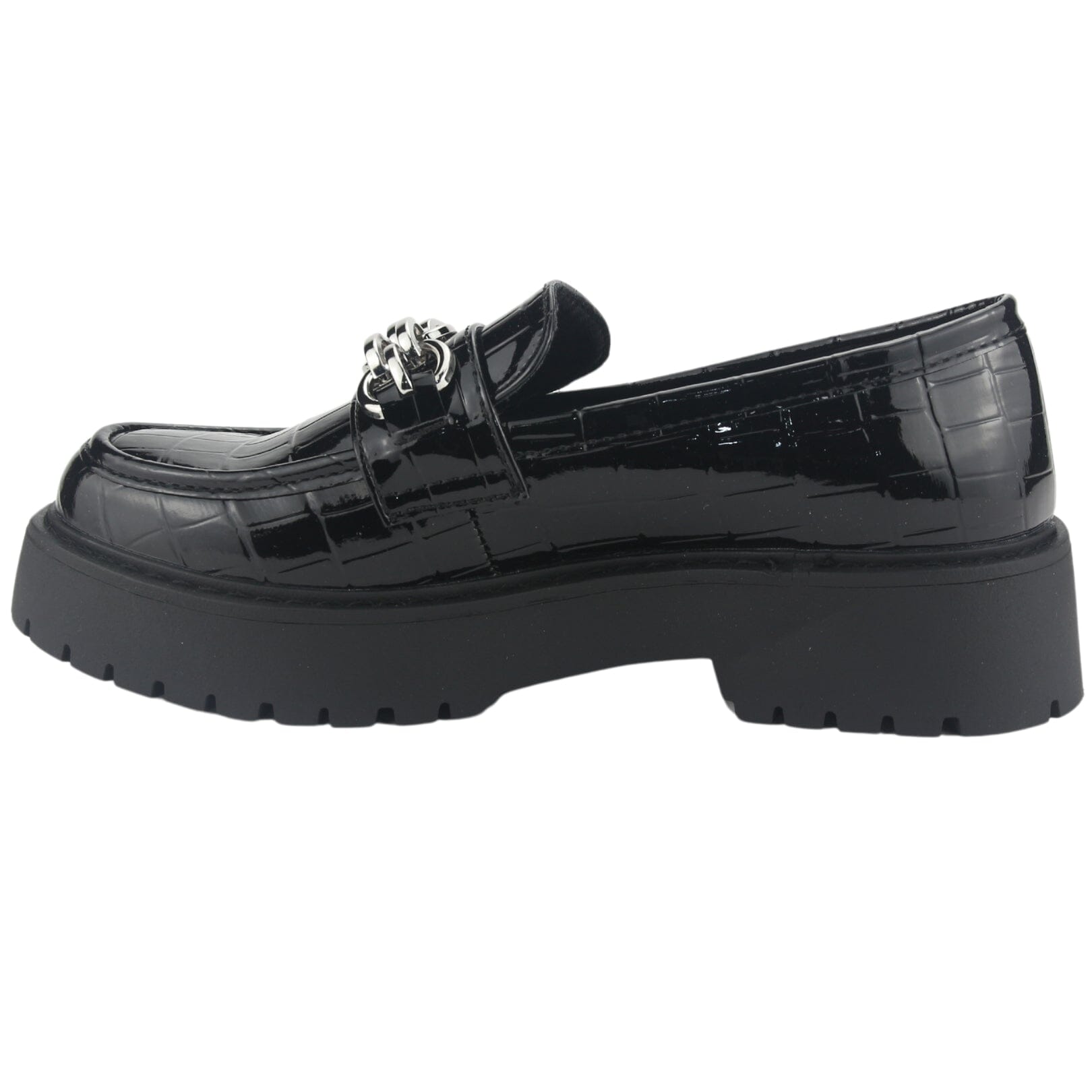 MOCASIN CHALADA MUJER LENIN-1 NEGRO CASUAL - 2