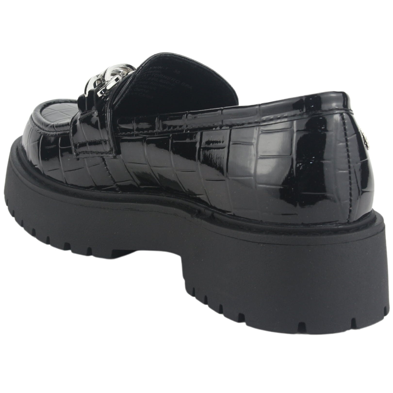 MOCASIN CHALADA MUJER LENIN-1 NEGRO CASUAL - 4