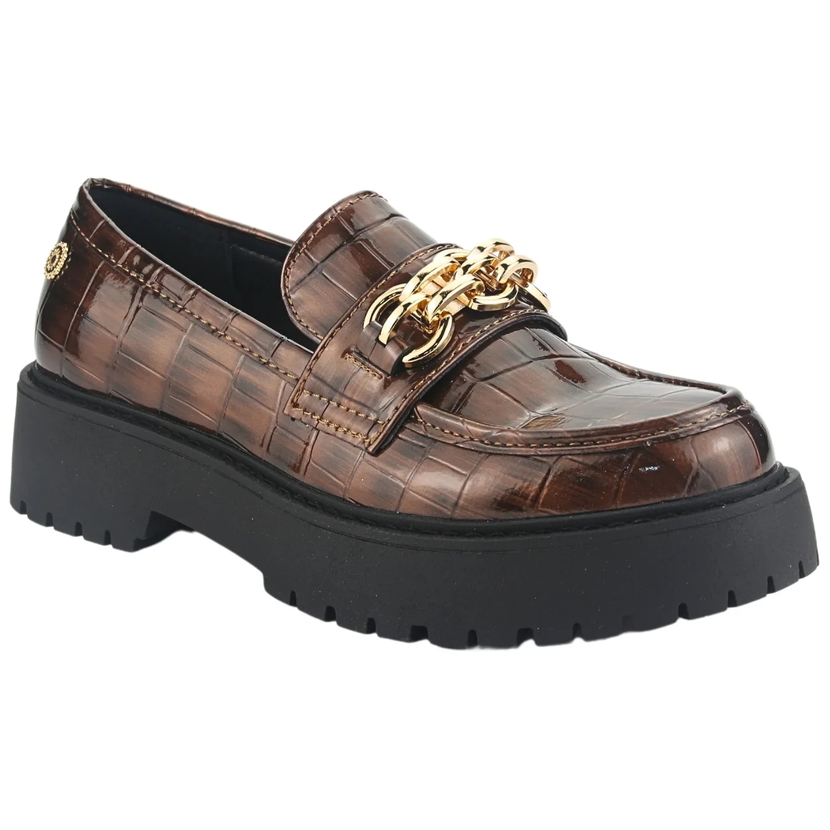 ZAPATO MUJER CASUAL LENIN-1 COLOR CAFÉ - 3