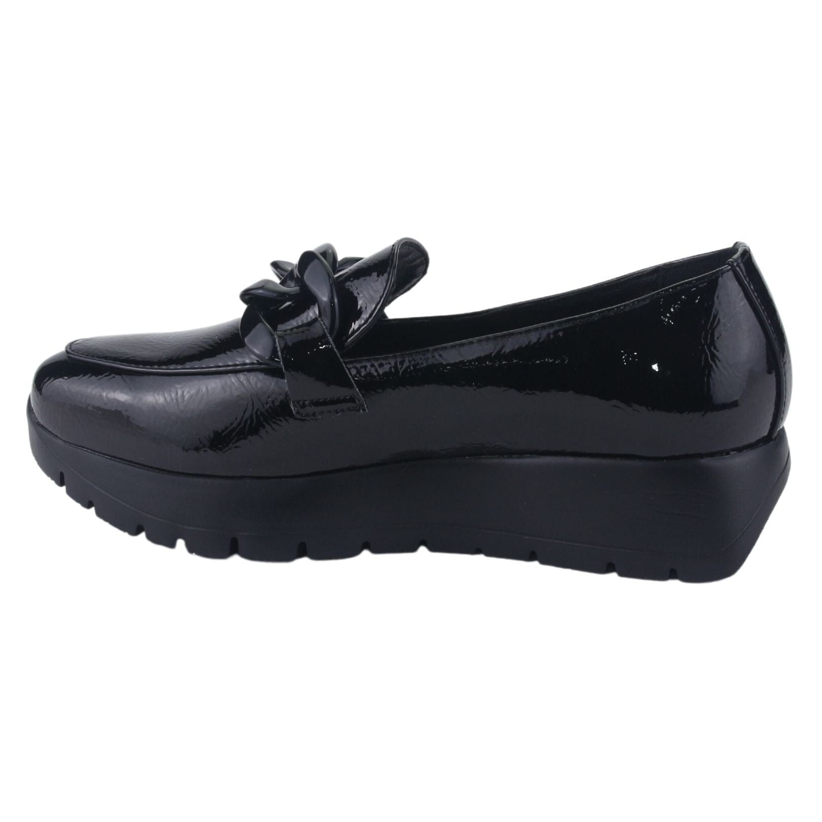 ZAPATO CHALADA MUJER WONDER-1 NEGRO CASUAL - 2