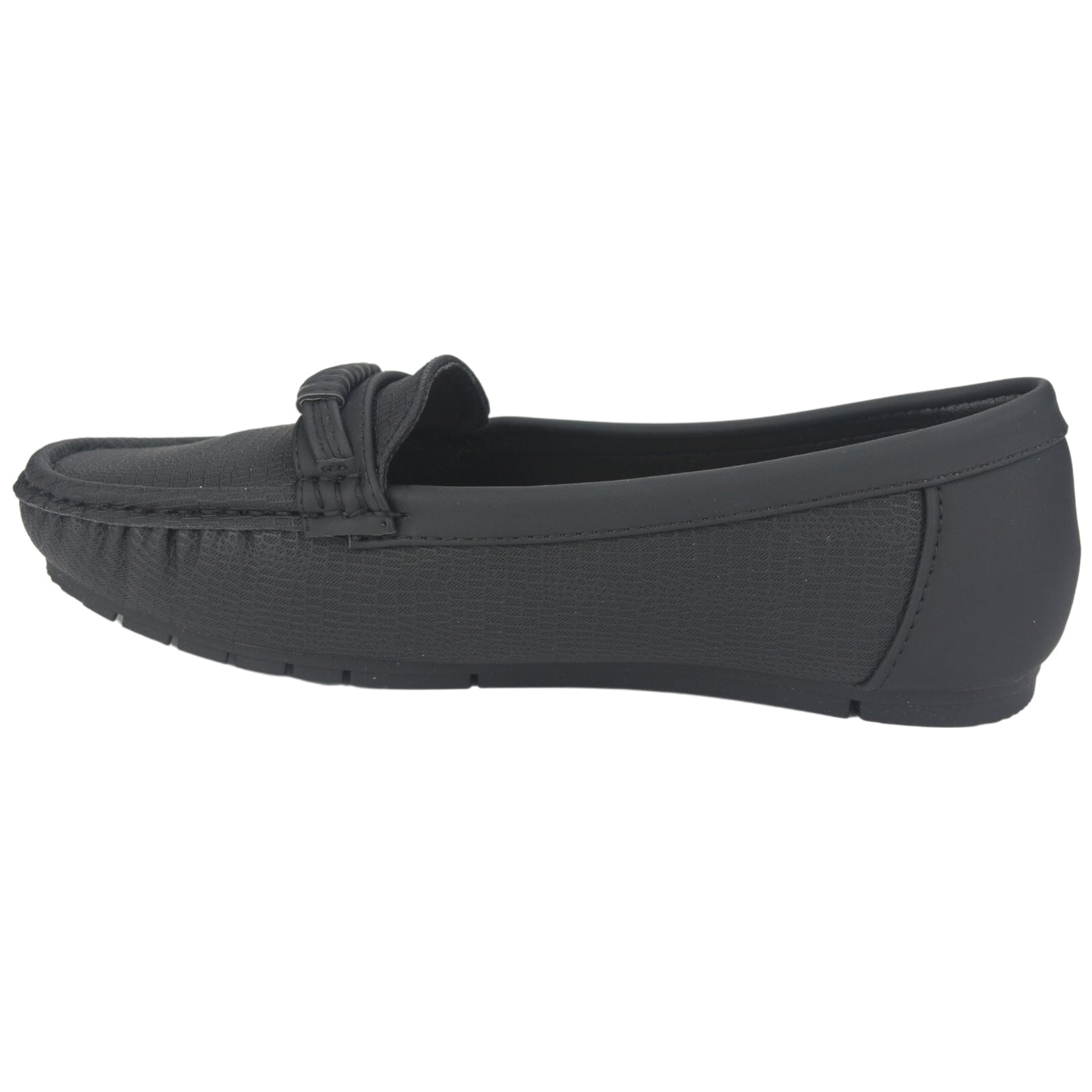 MOCASIN CHALADA MUJER CUSCO-35 NEGRO CASUAL - 2