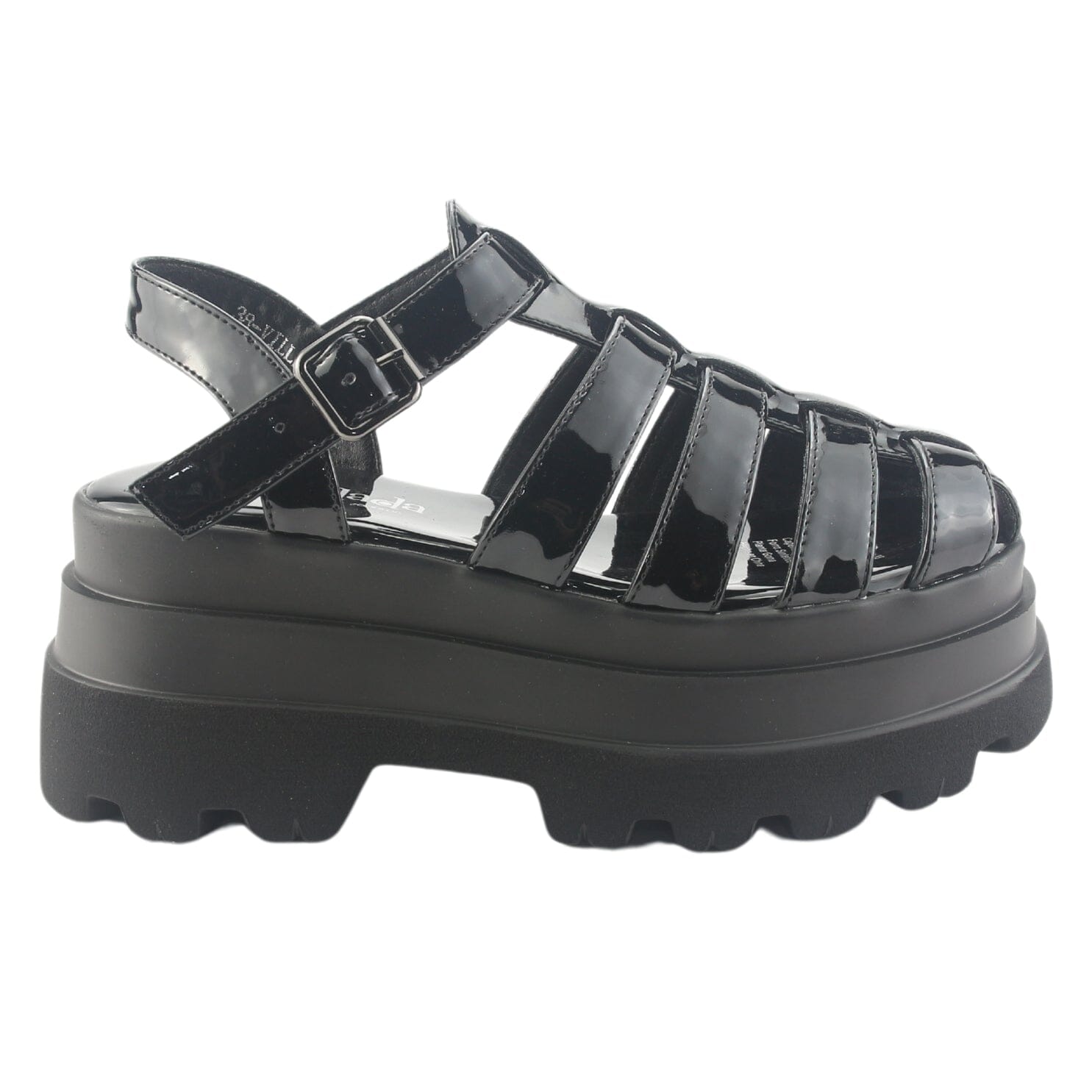 SANDALIA CHALADA MUJER VILLA-11 NEGRO CASUAL - 1