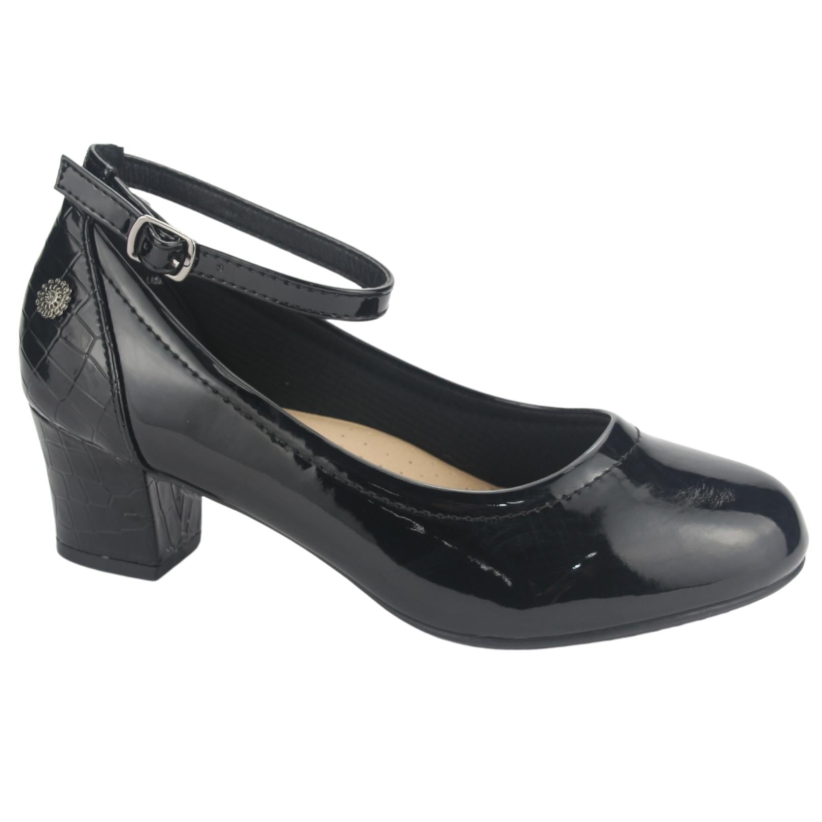 ZAPATO CHALADA MUJER FLEXI-27 NEGRO CASUAL - 1