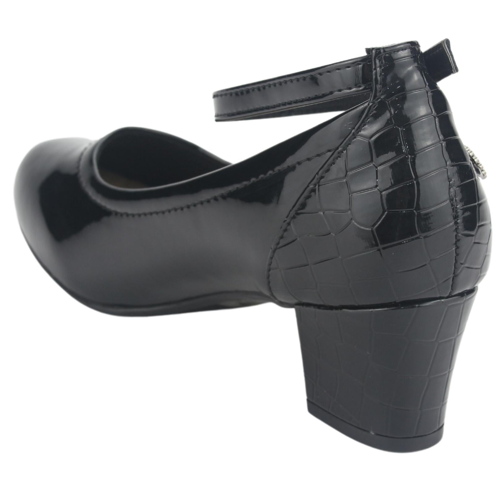 ZAPATO CHALADA MUJER FLEXI-27 NEGRO CASUAL - 4