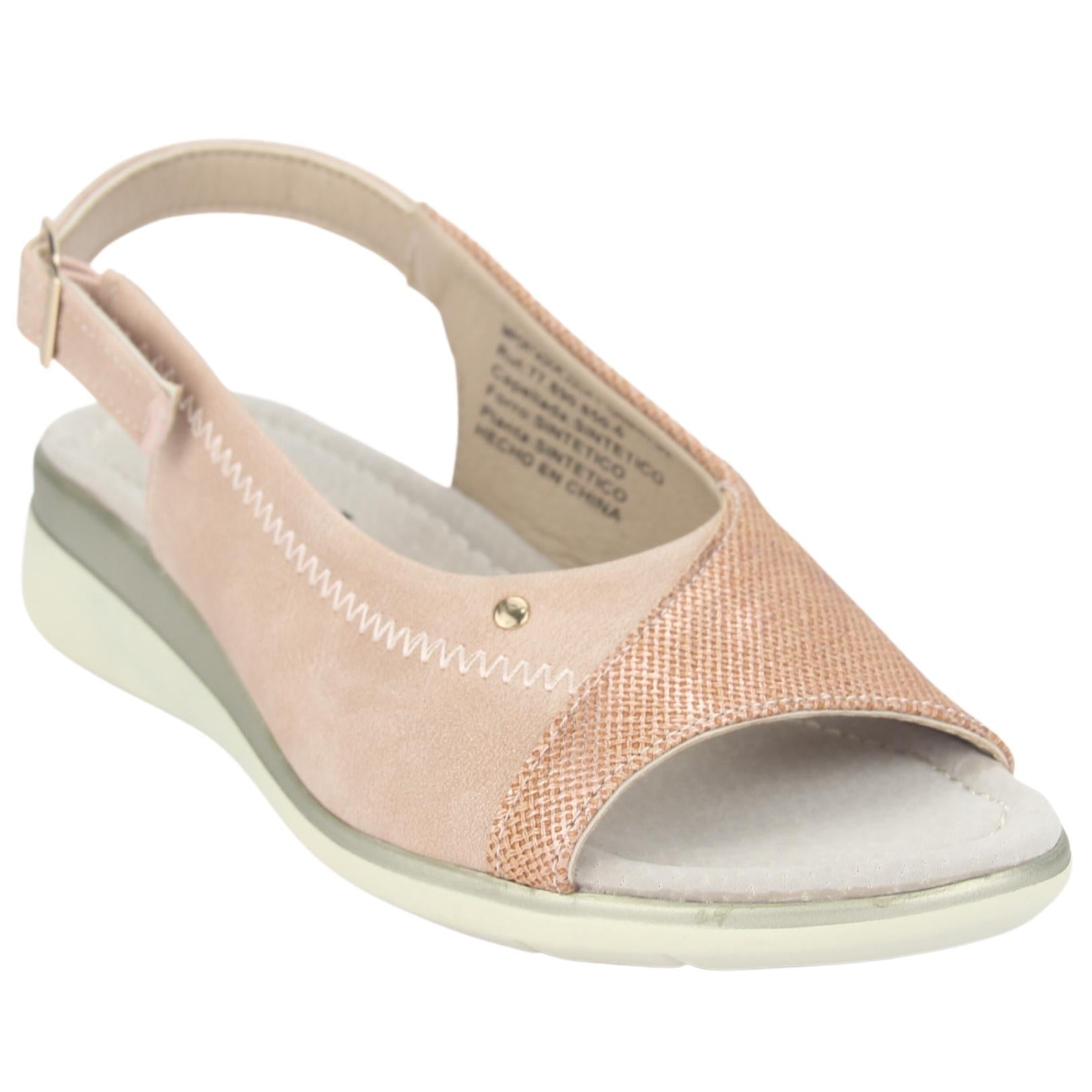 SANDALIAS CHALADA MUJER FLORO-5 ROSADO - 3