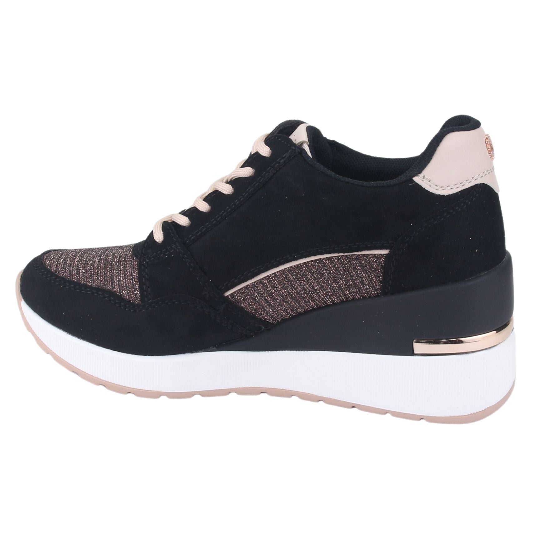 ZAPATILLA CHALADA MUJER BOLDEN-5 NEGRO URBANO - 3