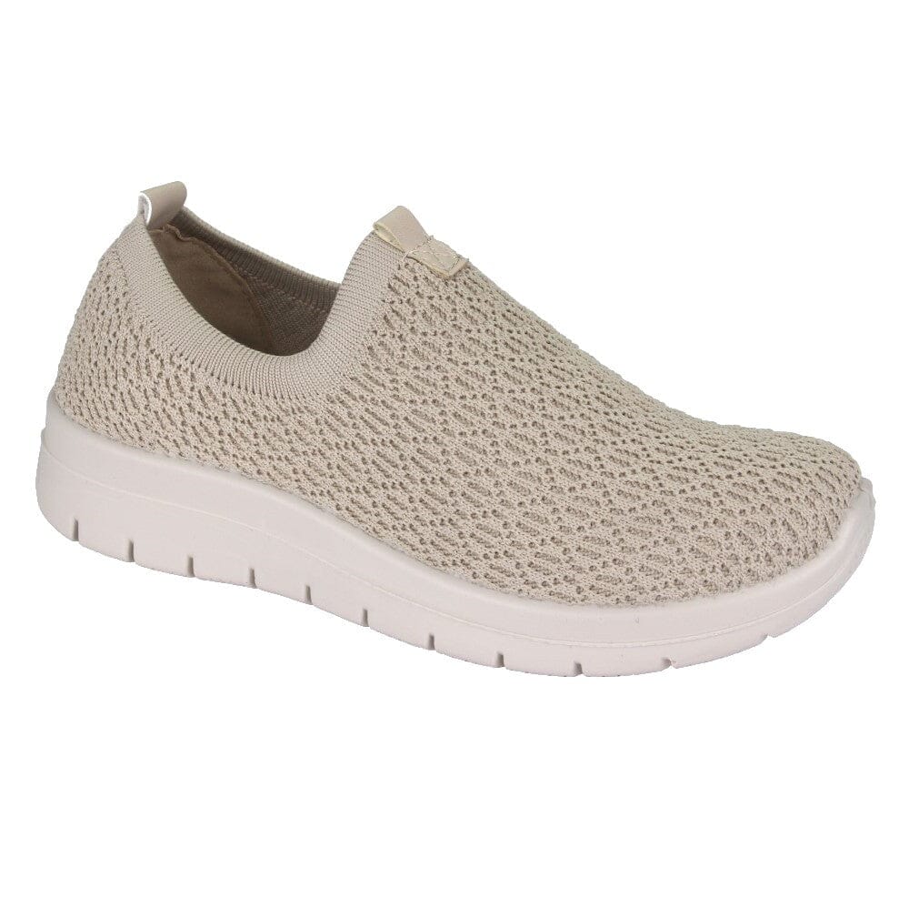 ZAPATILLA CHALADA MUJER FINEST-1 BEIGE COMFORT - 1