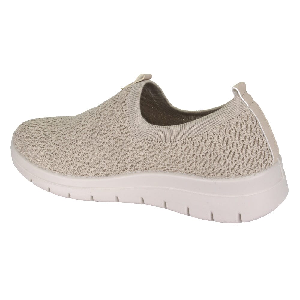 ZAPATILLA CHALADA MUJER FINEST-1 BEIGE COMFORT - 2