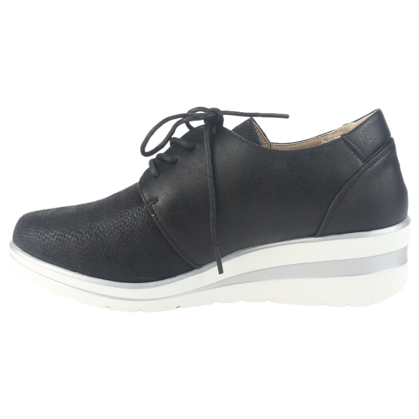 ZAPATO CHALADA MUJER ZLAT-5 NEGRO CASUAL - 2
