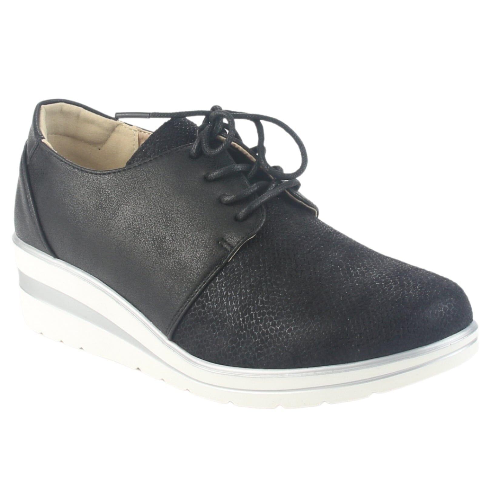 ZAPATO CHALADA MUJER ZLAT-5 NEGRO CASUAL - 3