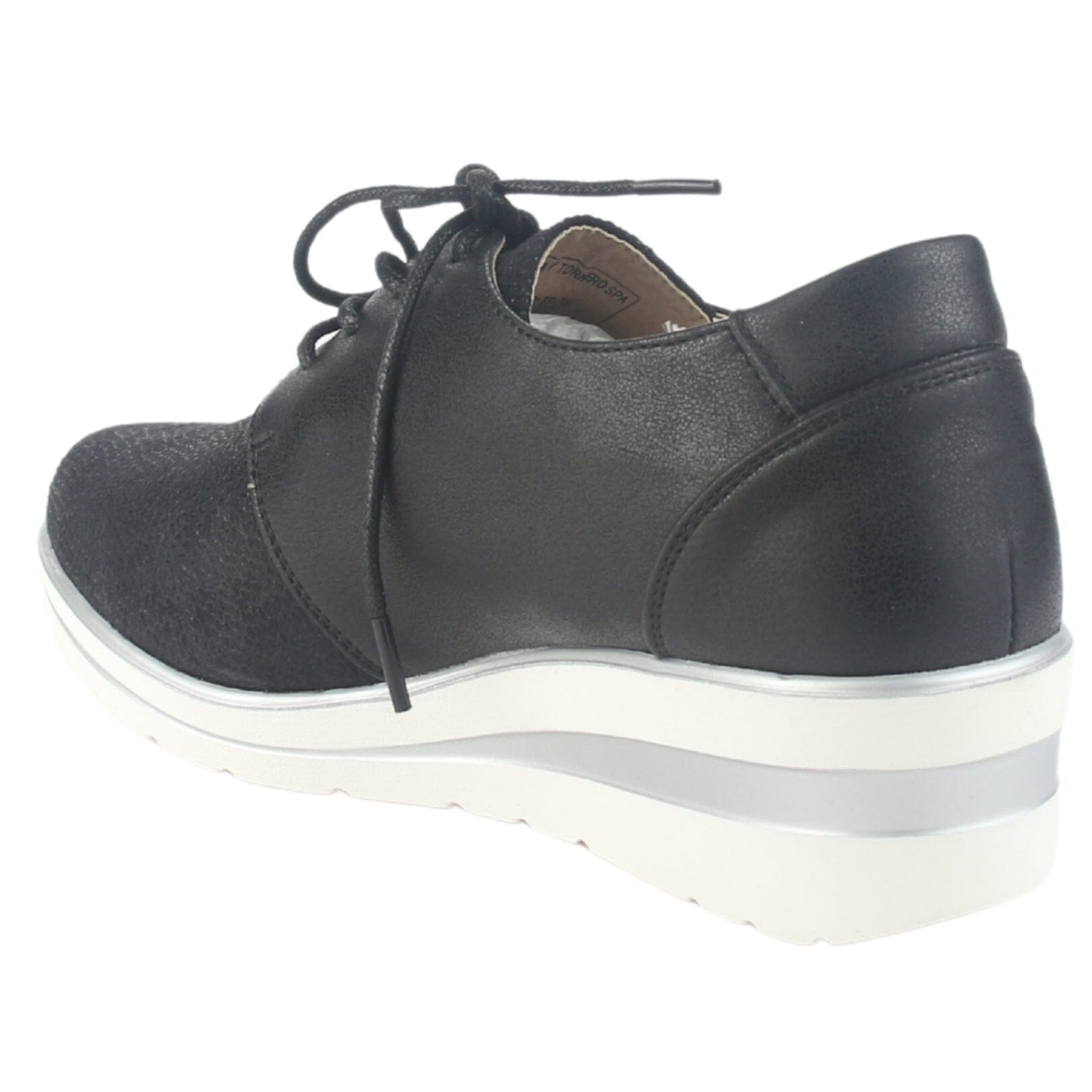 ZAPATO CHALADA MUJER ZLAT-5 NEGRO CASUAL - 4