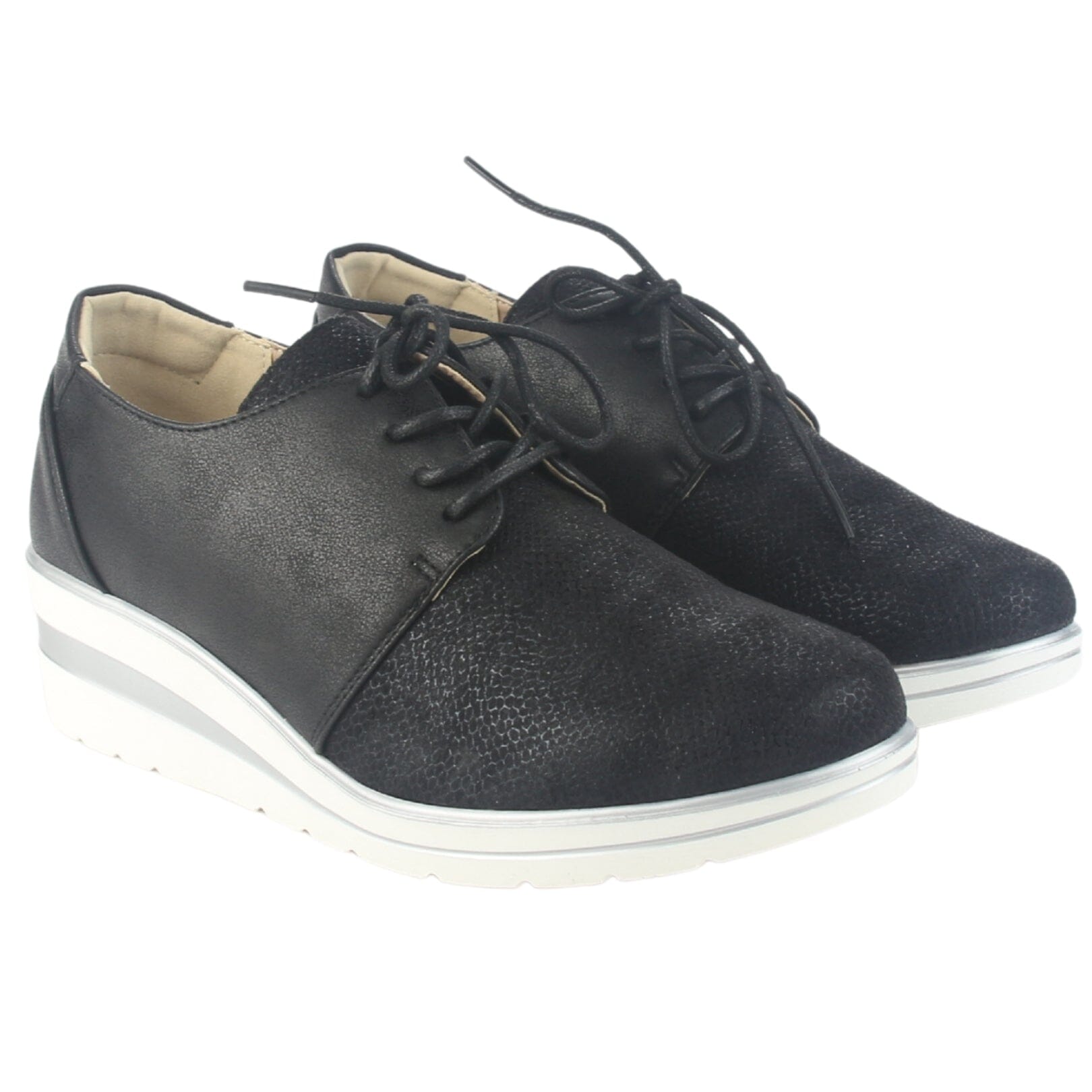 ZAPATO CHALADA MUJER ZLAT-5 NEGRO CASUAL - 5