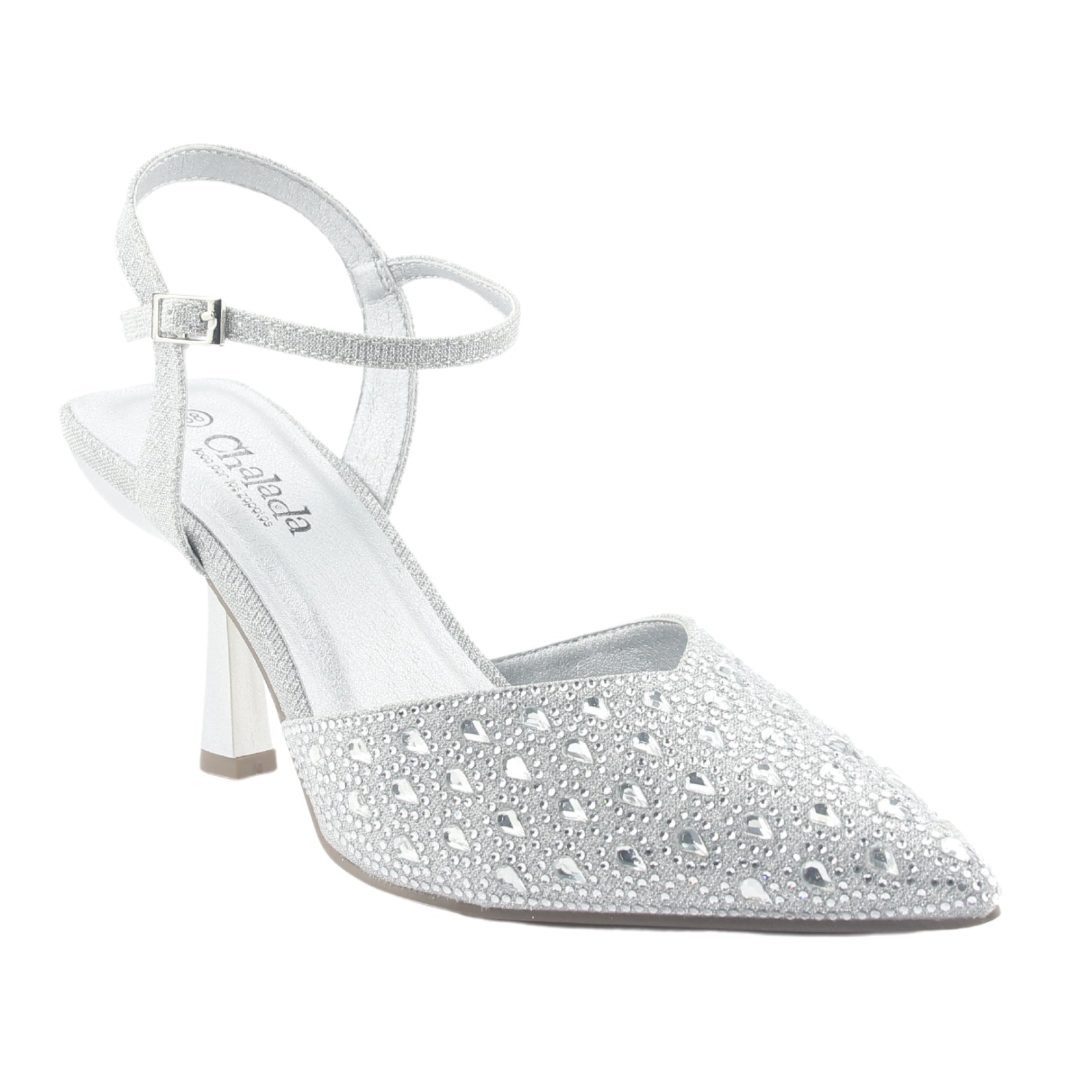 ZAPATO CHALADA MUJER REBI-1 PLATEADO MODA - 3