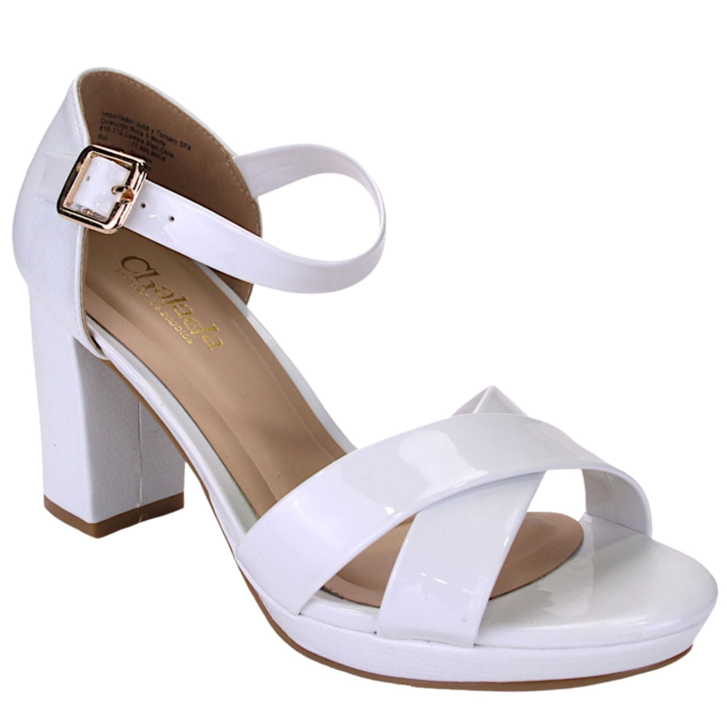 SANDALIAS CHALADA MUJER VITTO-2 BLANCO - 1