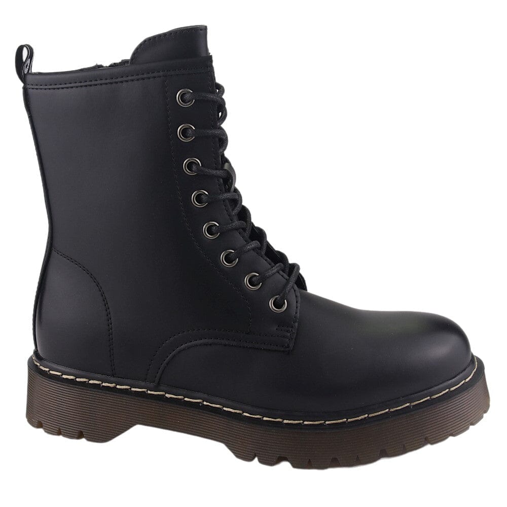 BOTIN CHALADA MUJER POOLL-10 NEGRO MODA - 1