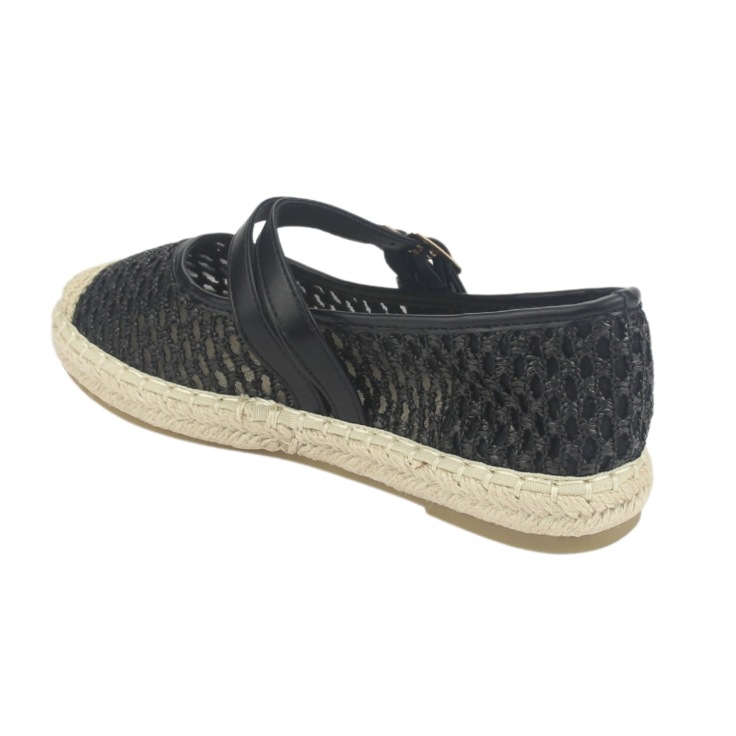 ALPARGATAS CHALADA MUJER DIJON-12 NEGRO CASUAL - 3