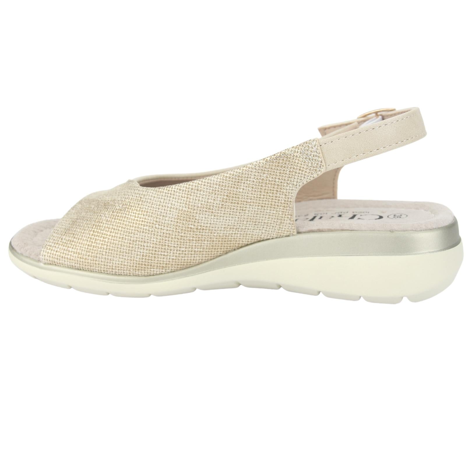 SANDALIAS CHALADA MUJER FLORO-5 BEIGE - 4