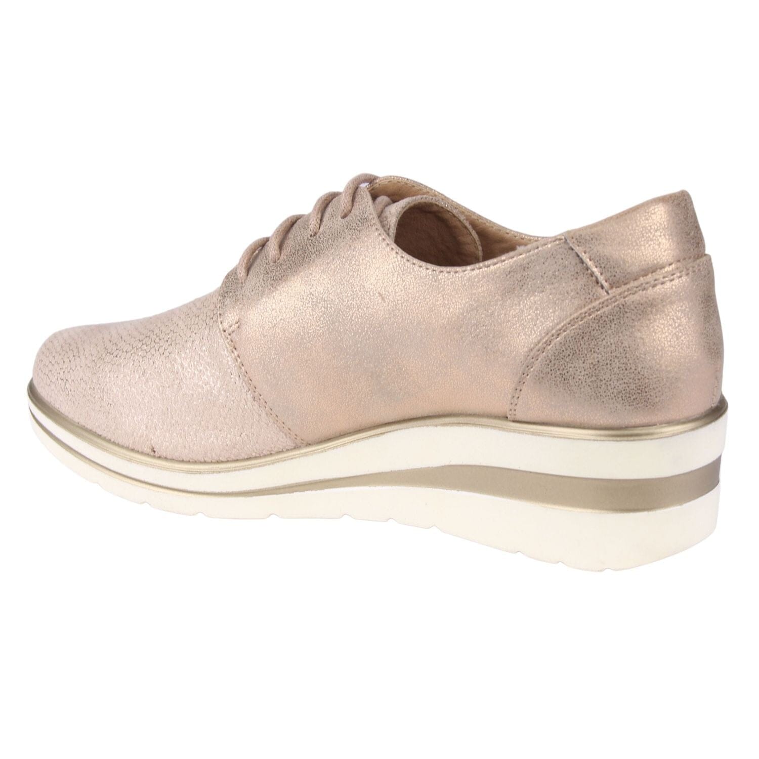 ZAPATO CHALADA MUJER ZLAT-5 DORADO CASUAL - 3