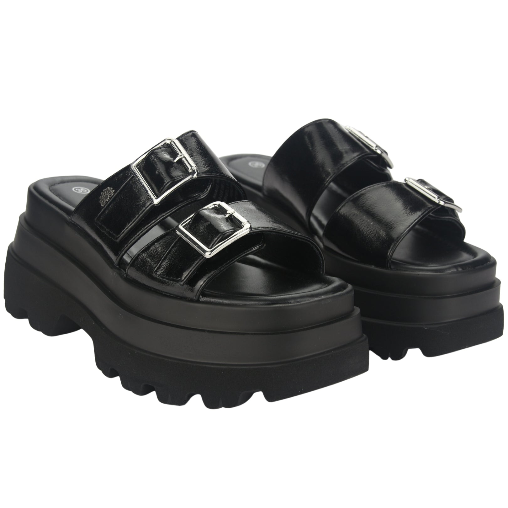SANDALIAS CHALADA MUJER 38-VILLA-10  NEGRO - 2