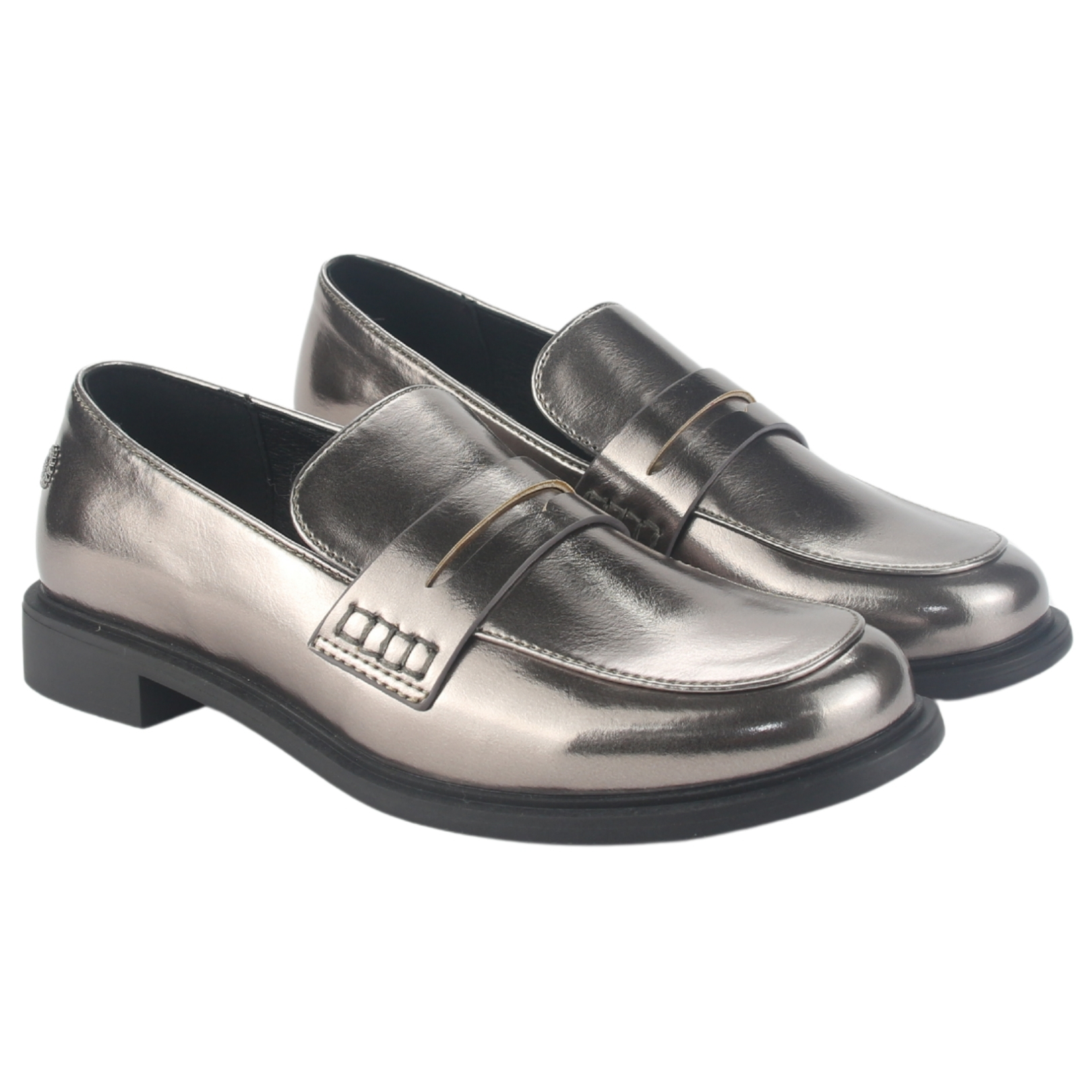 MOCASIN CHALADA MUJER MOCCA-2 PEWTER CASUAL - 5