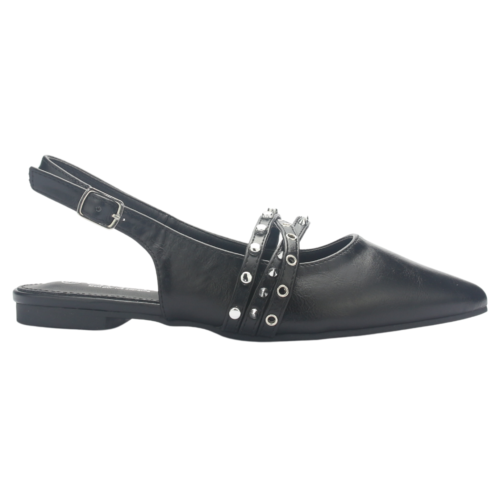 BALLERINA CHALADA MUJER MARIS-6 NEGRO CASUAL - 1
