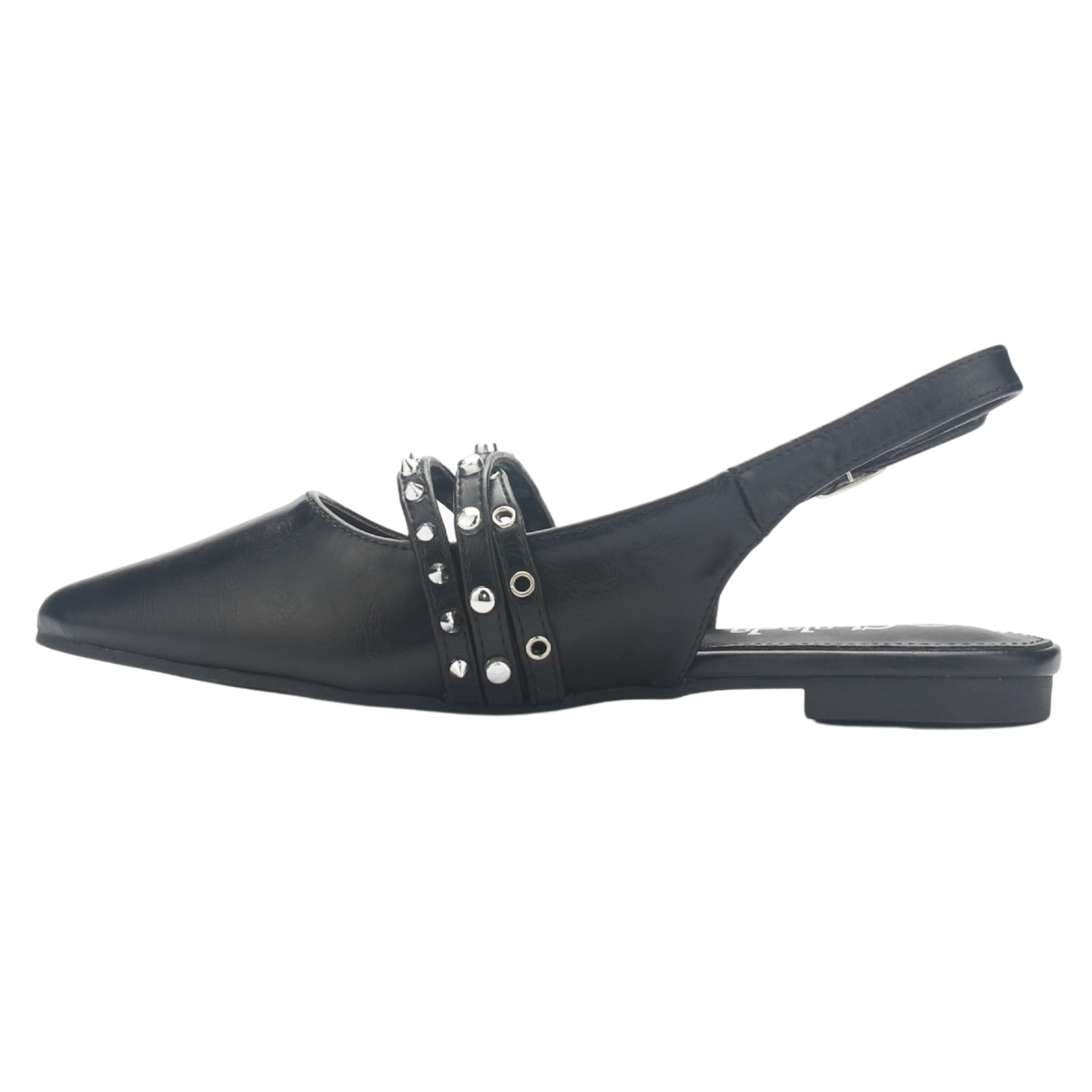 BALLERINA CHALADA MUJER MARIS-6 NEGRO CASUAL - 2
