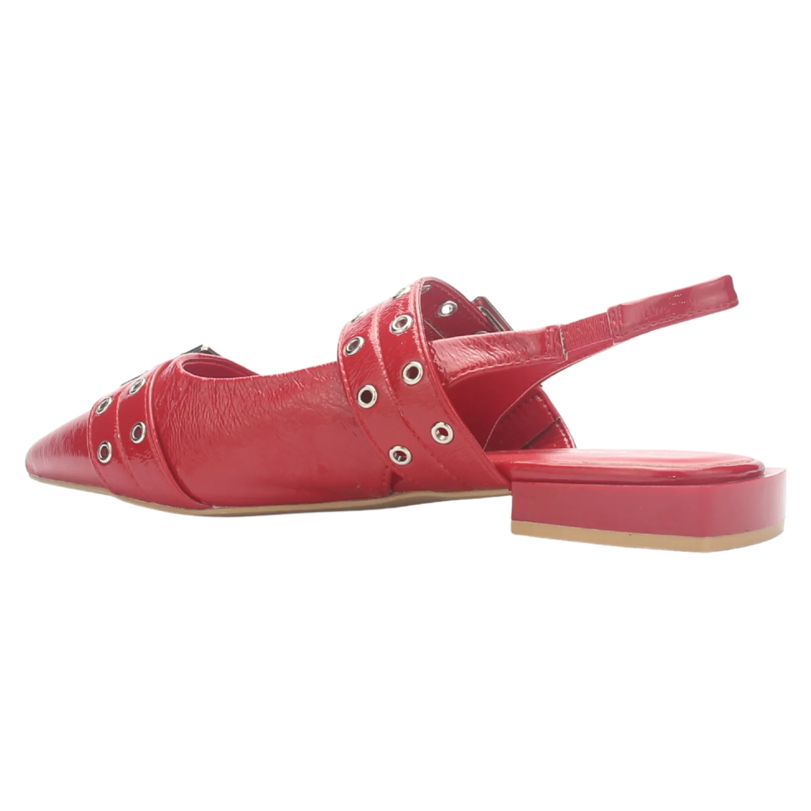 BALLERINA MUJER CHALADA SLIK-1 ROJO CASUAL - 4
