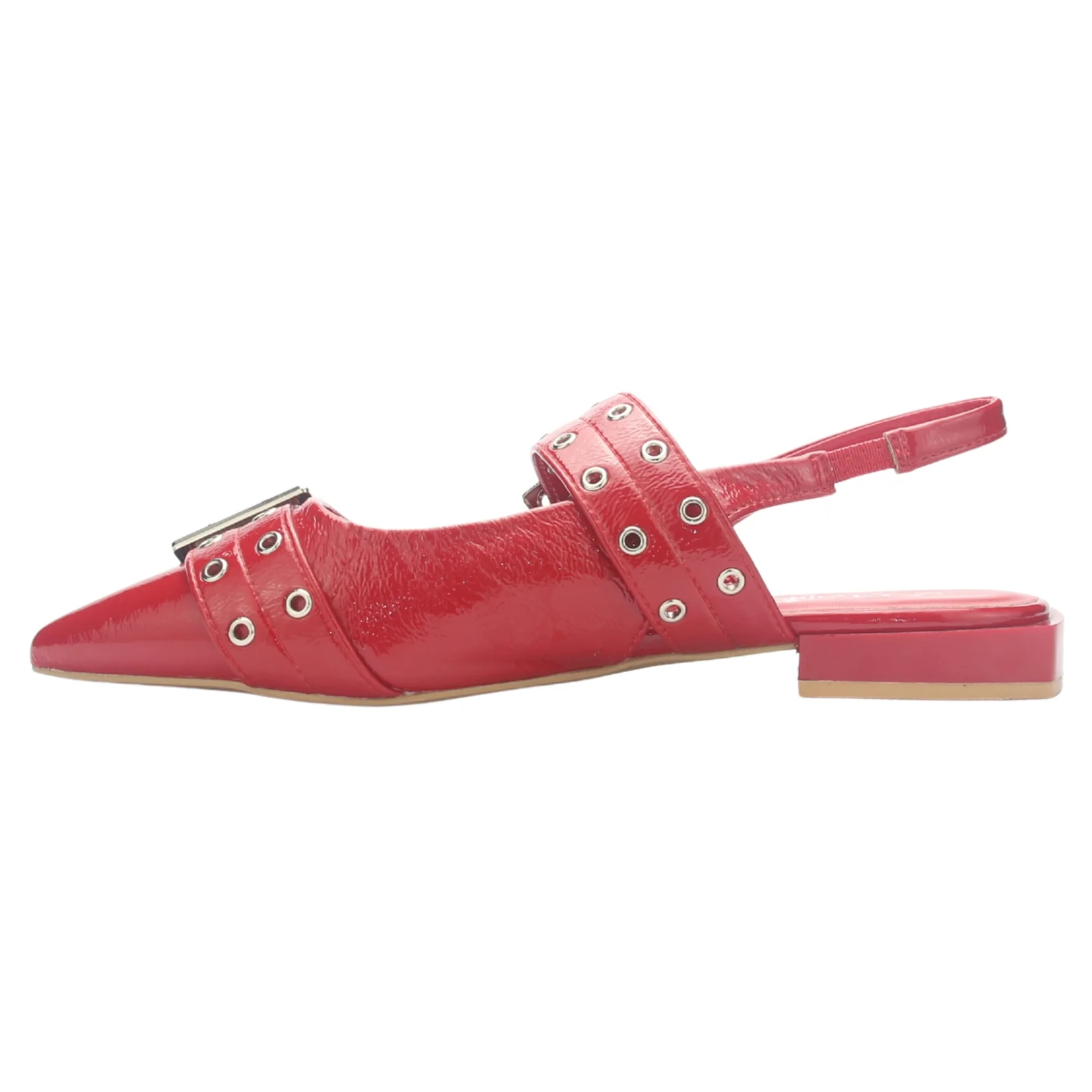 BALLERINA MUJER CHALADA SLIK-1 ROJO CASUAL - 5