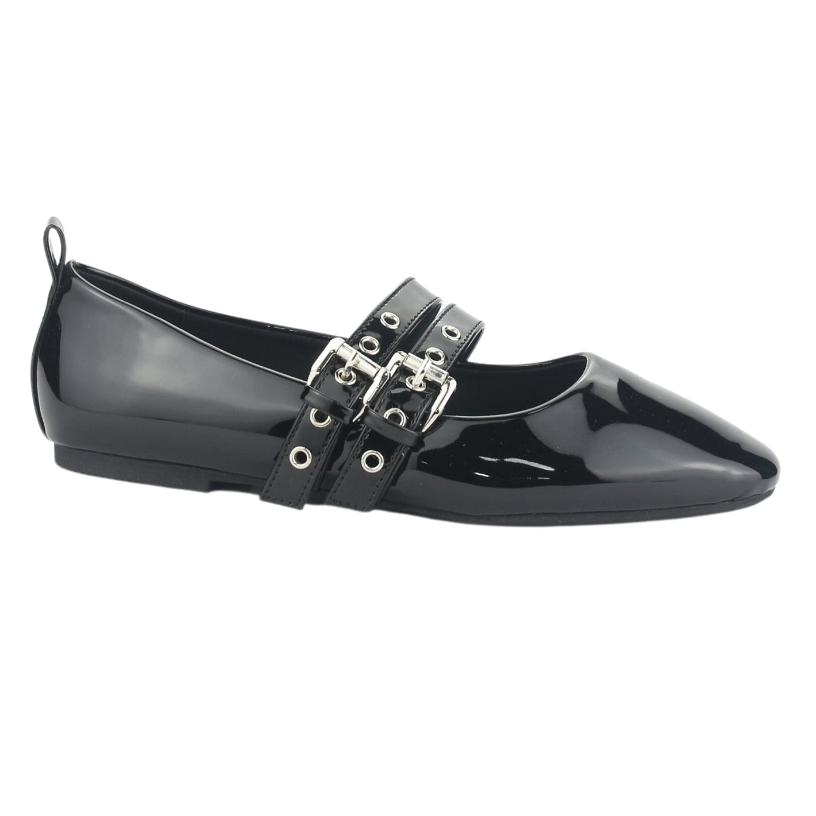 BALLERINA CHALADA MUJER MIU-3 V NEGRO CASUAL - 1