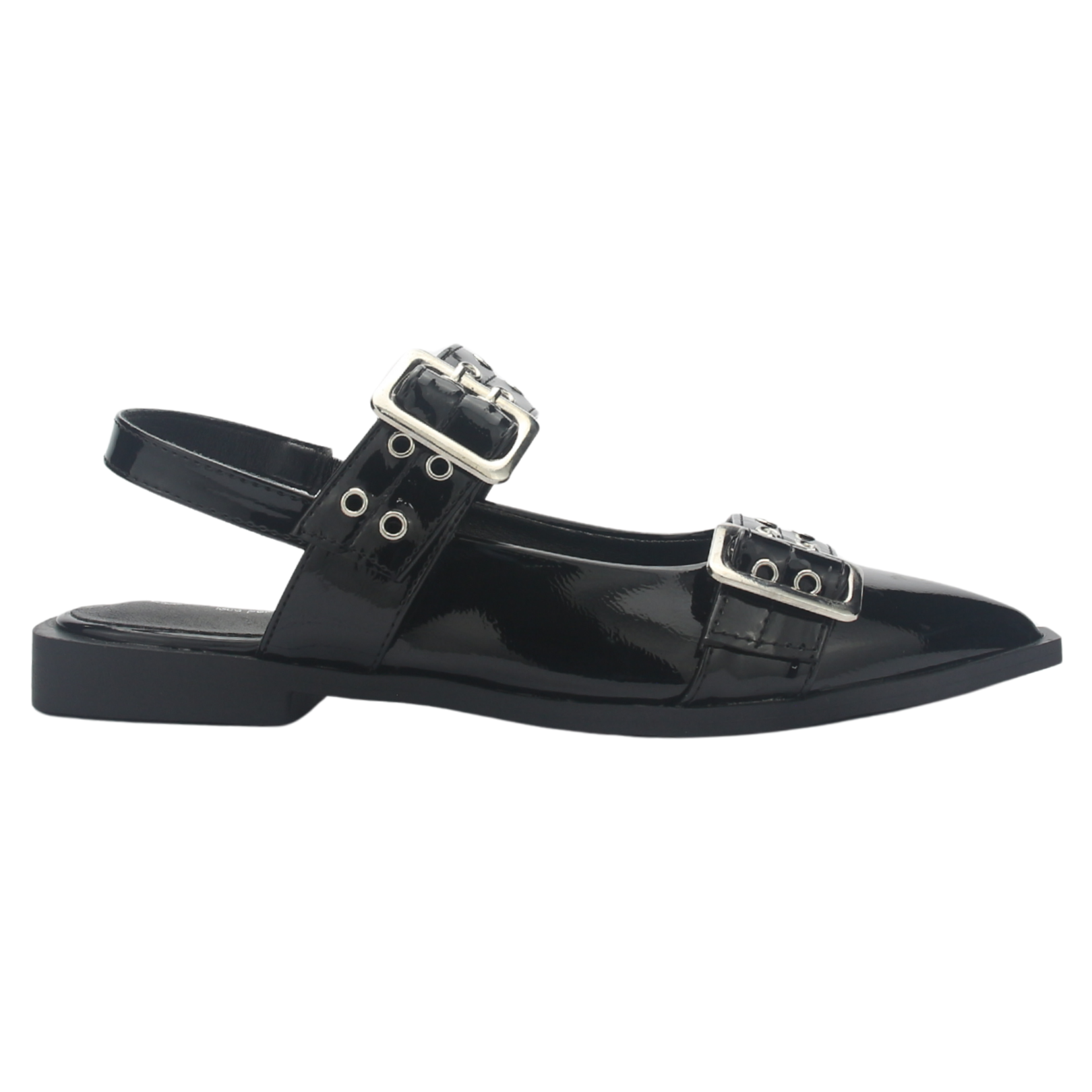 BALLERINA MUJER CHALADA SLIK-21 NEGRO CASUAL - 1