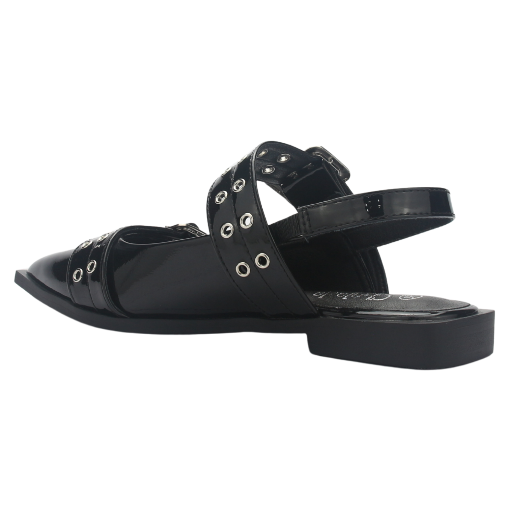 BALLERINA MUJER CHALADA SLIK-21 NEGRO CASUAL - 3