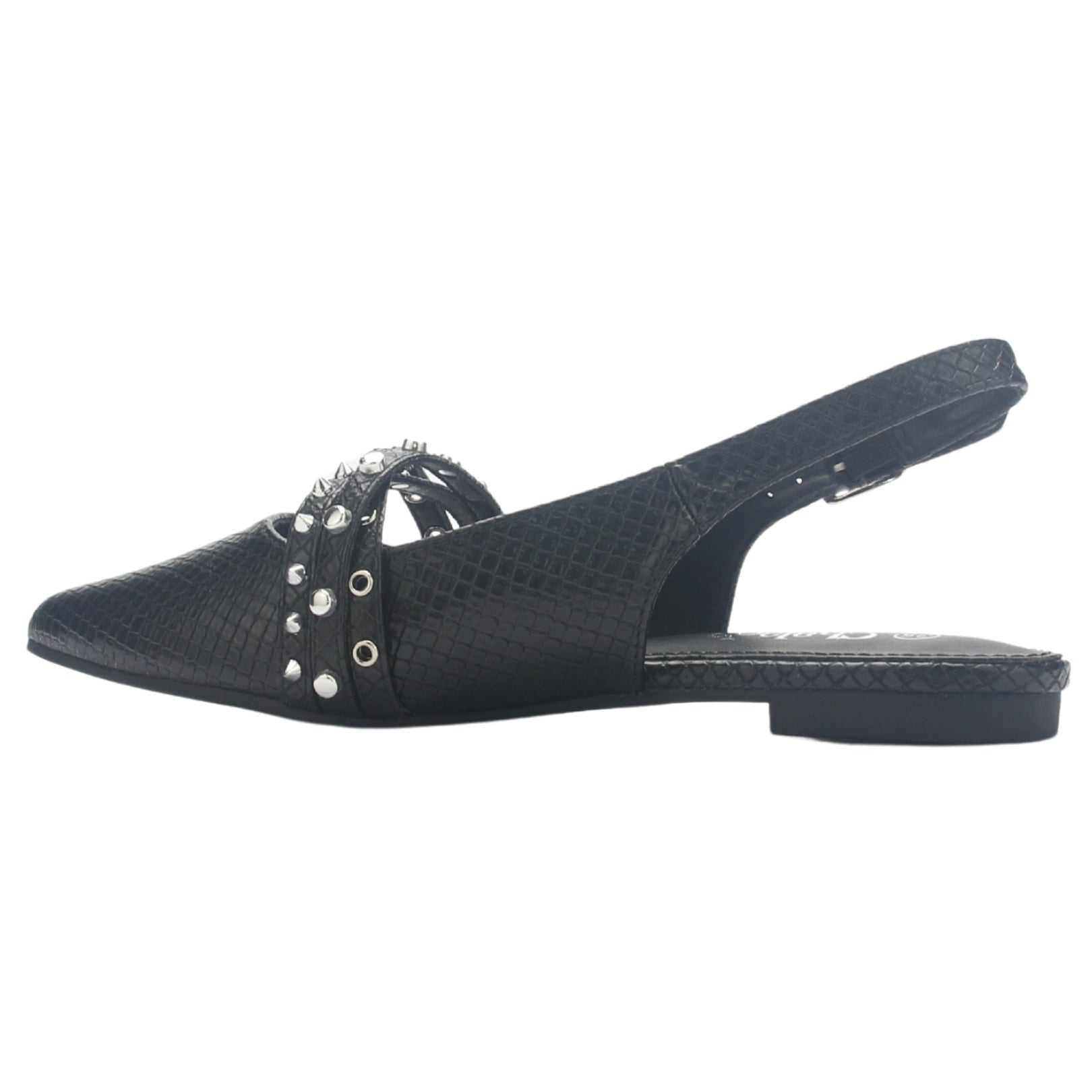 BALLERINA MUJER  CHALADA MARIS-8 NEGRO CASUAL - 2