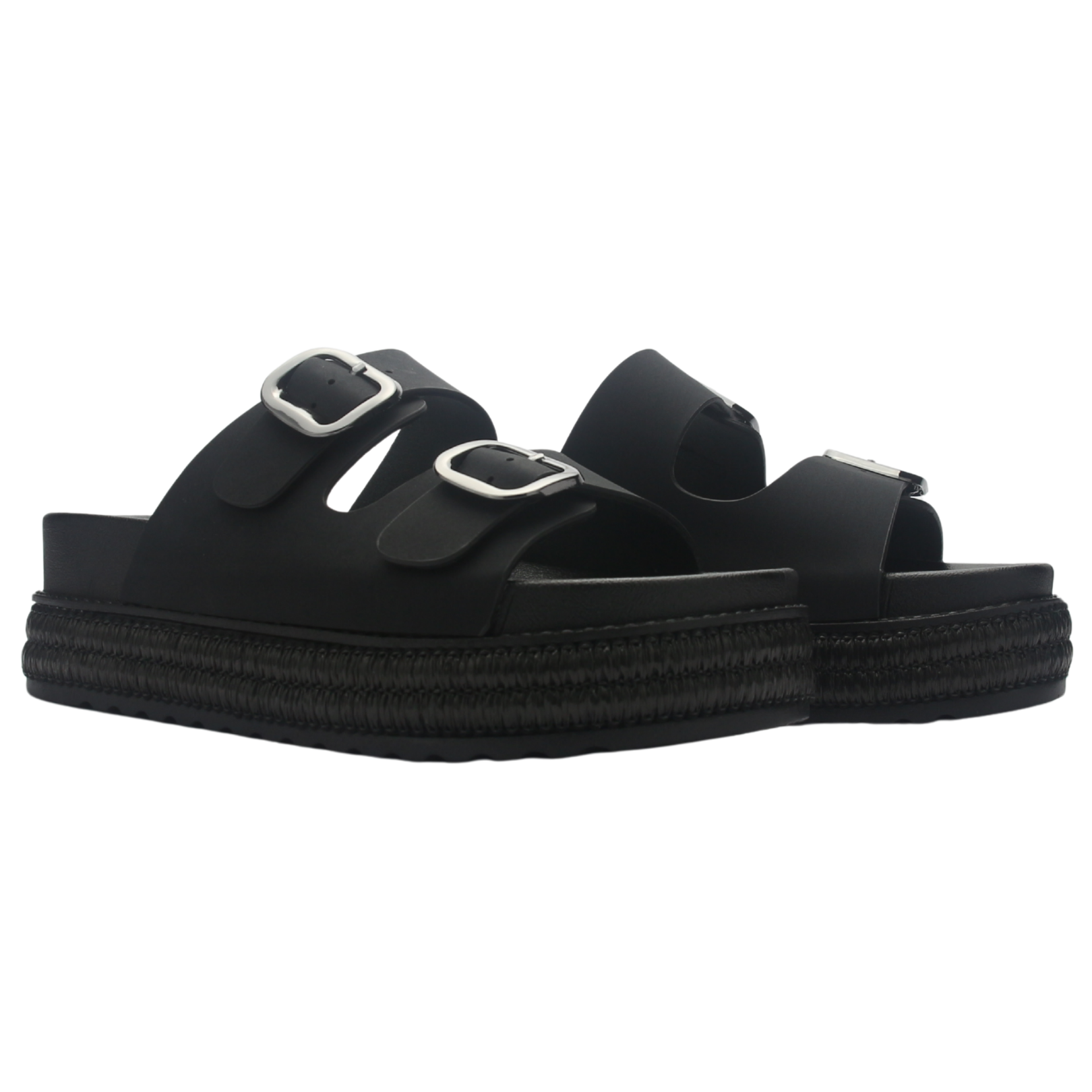 SANDALIA CHALADA YUKON-17 MUJER COLOR NEGRO CASUAL - 4