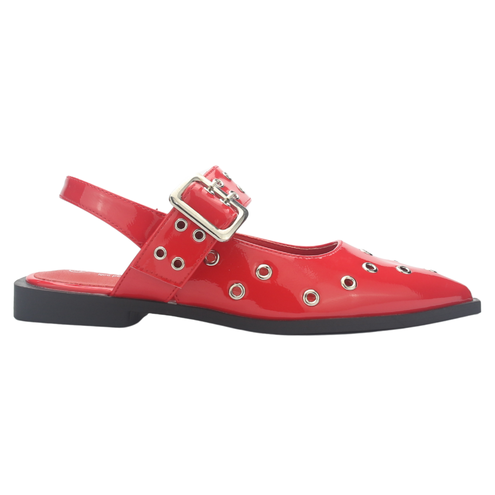 BALLERINA MUJER CHALADA SLIK-20 ROJO CASUAL - 1