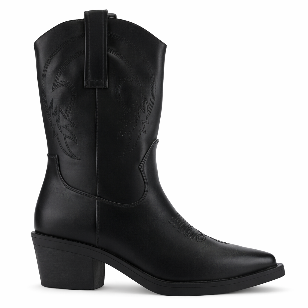 BOTIN NEGRO MUJER CASUAL CHALADA WEST - 1