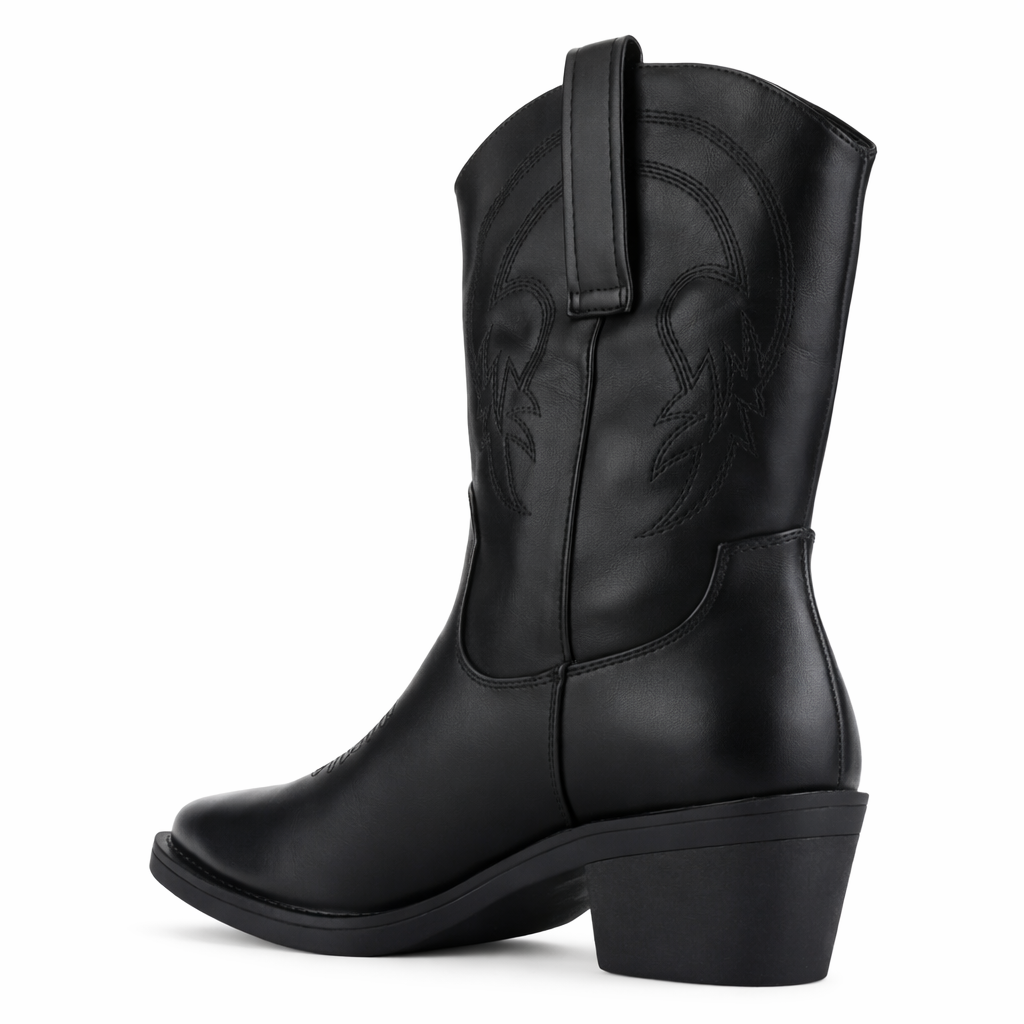 BOTIN NEGRO MUJER CASUAL CHALADA WEST - 4