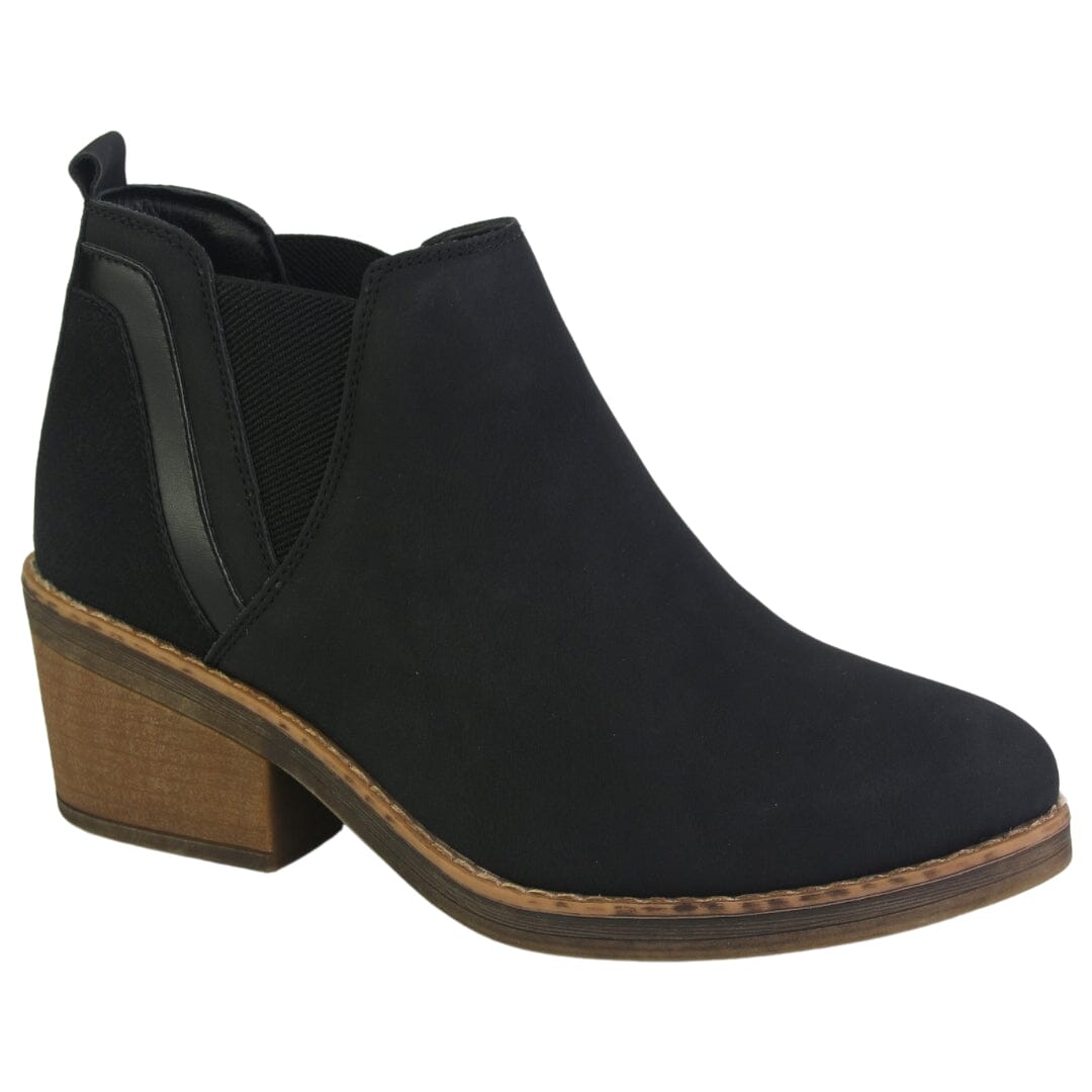 BOTIN CHALADA MUJER CAMP-30 NEGRO CASUAL - 1