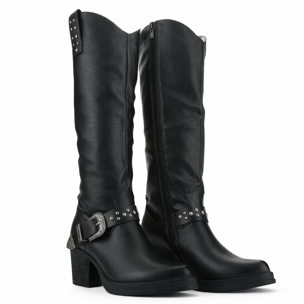 BOTA NEGRO MUJER CASUAL CHALADA SUZIE - 3