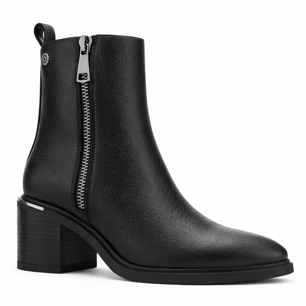 BOTIN NEGRO MUJER CASUAL CHALADA SONORA - 3