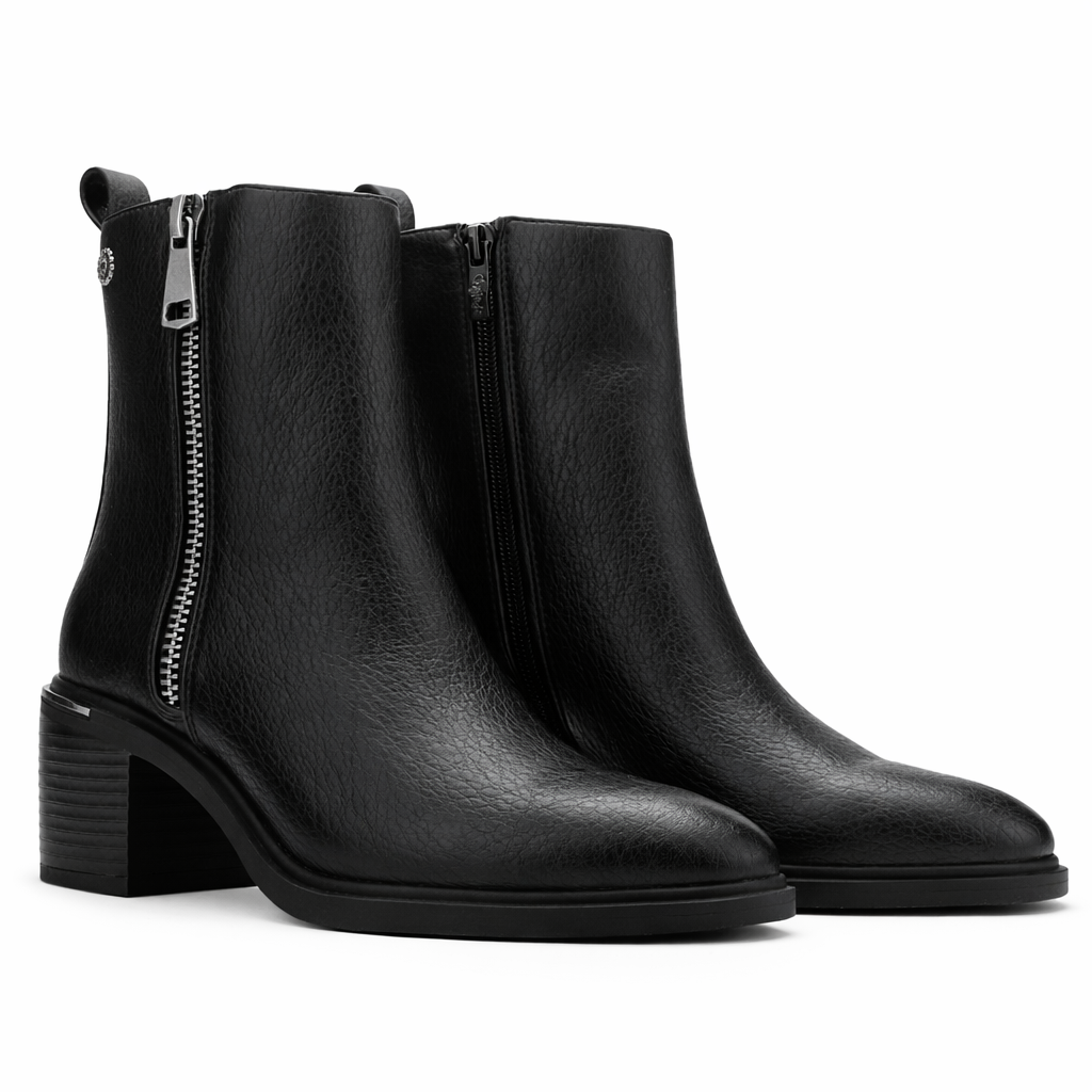 BOTIN NEGRO MUJER CASUAL CHALADA SONORA - 5