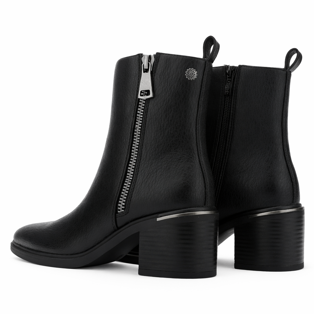 BOTIN NEGRO MUJER CASUAL CHALADA SONORA - 6