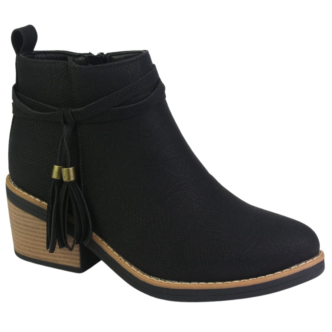 BOTIN CHALADA MUJER CAMP-38 NEGRO CASUAL - 1