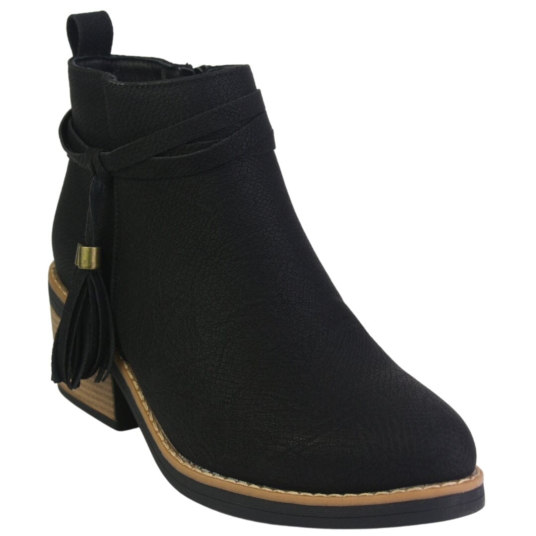BOTIN CHALADA MUJER CAMP-38 NEGRO CASUAL - 3
