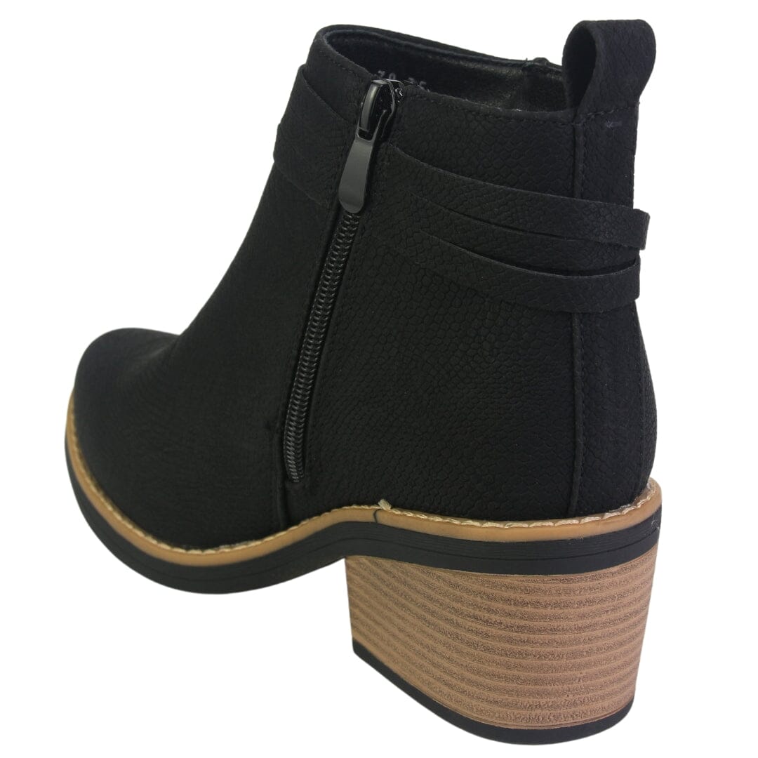BOTIN CHALADA MUJER CAMP-38 NEGRO CASUAL - 4
