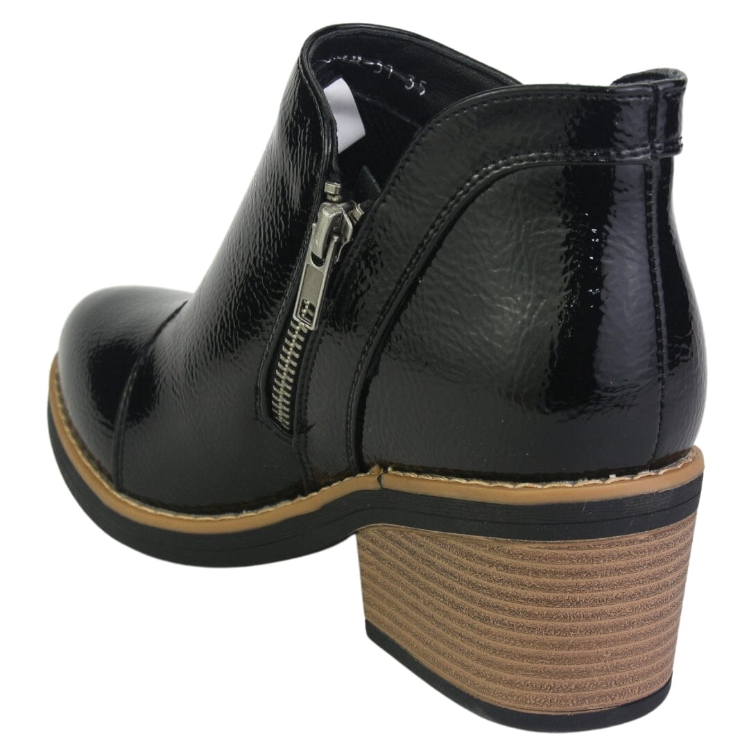 BOTIN CHALADA MUJER CAMP-31 V NEGRO CASUAL - 4