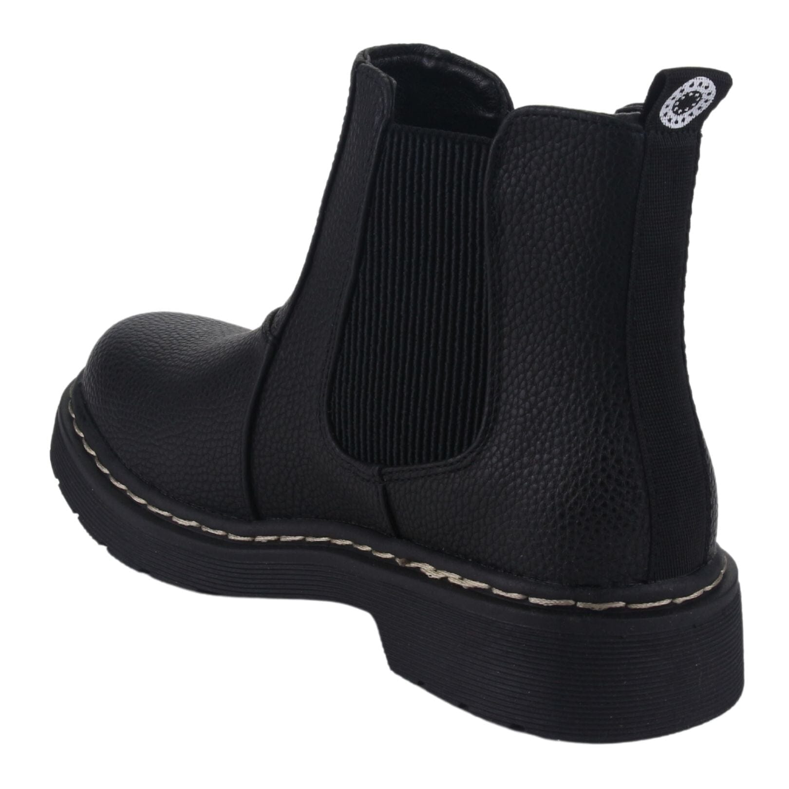 BOTIN CHALADA MUJER POOLL-23 NEGRO CASUAL - 3
